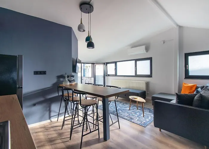 Apartmán Modern Duplex With Large Terrace In Cihangir Istanbulská provincie